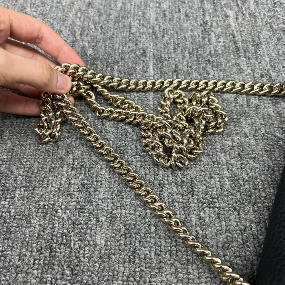 100% Authentic  Gucci Soho on Chain Crossbody Bag - Picture 16 of 16